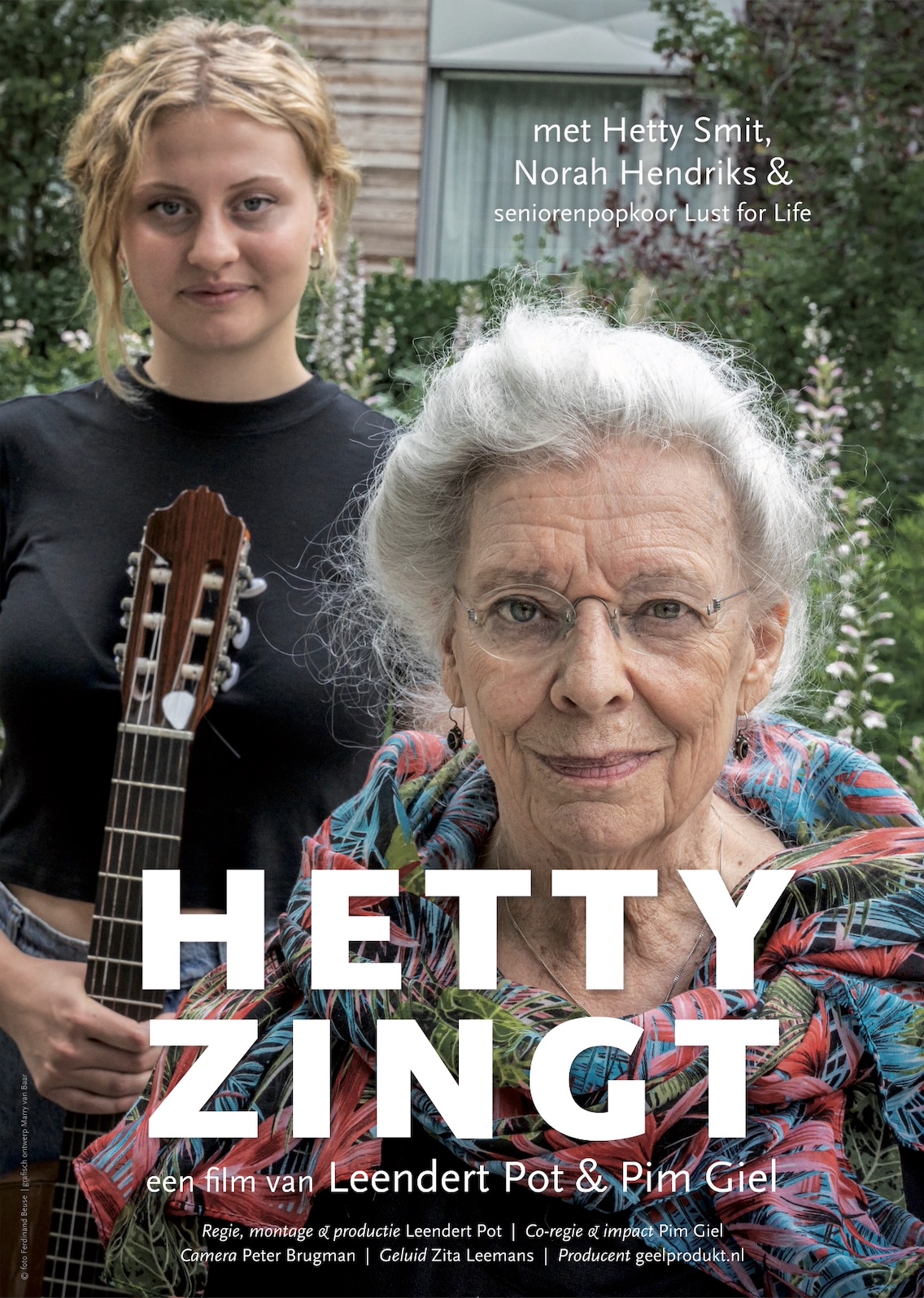 Hetty zingt_poster | Stichting Geelprodukt